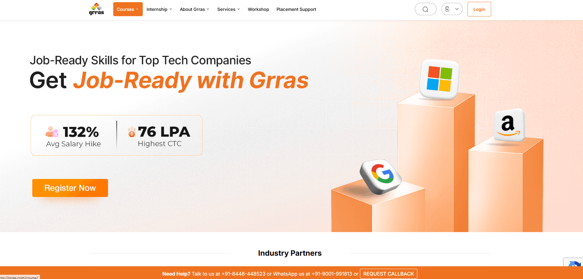 Grass Solutions website screenshot