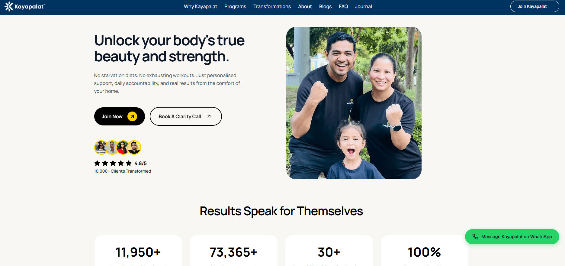 Kayapalat website screenshot